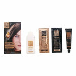 Farve uden ammoniak Llongueras Optima Nº 5-Lysebrun (1 enhed) produktemballage