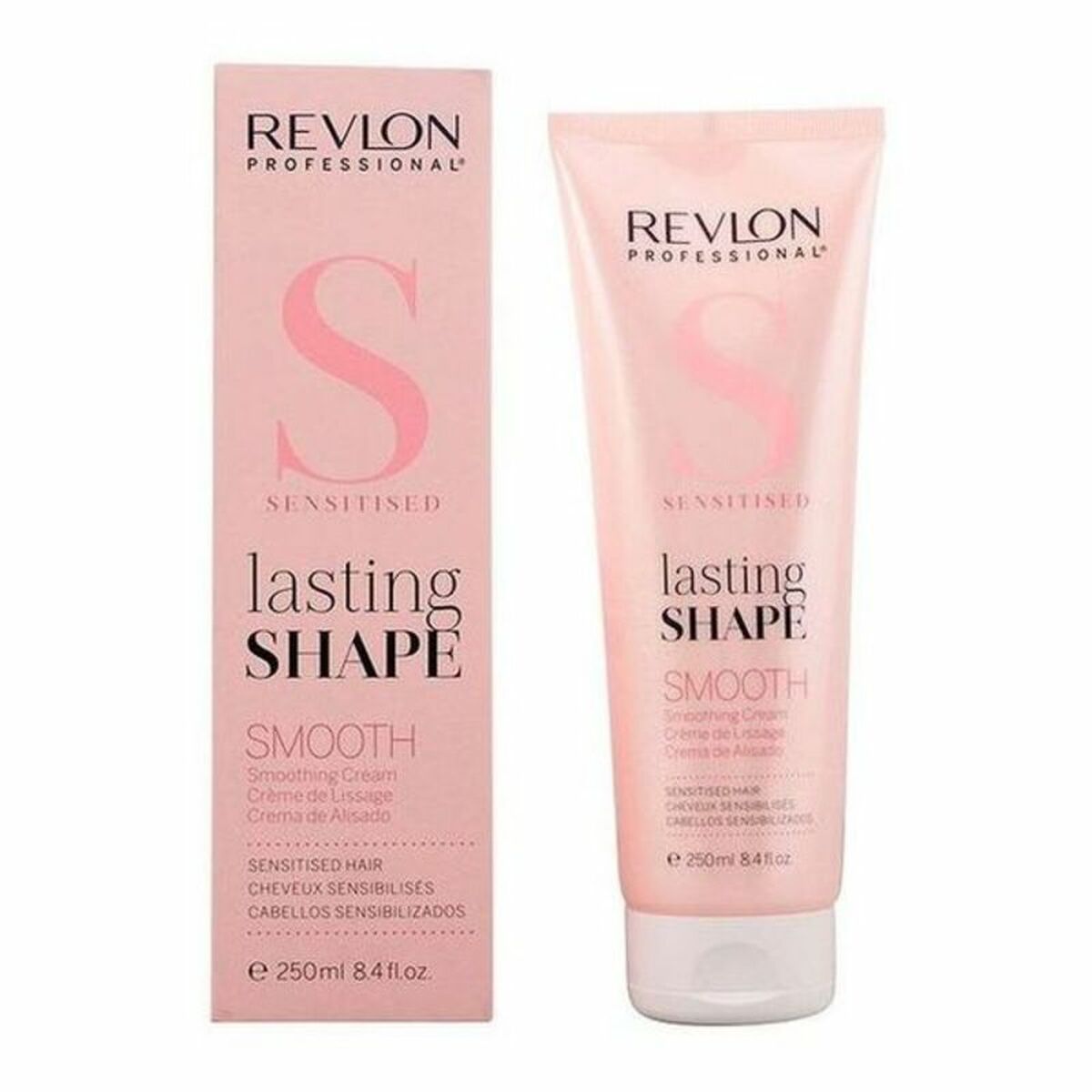 Keratin Care Revlon Lasting Shape 250ml produktemballage