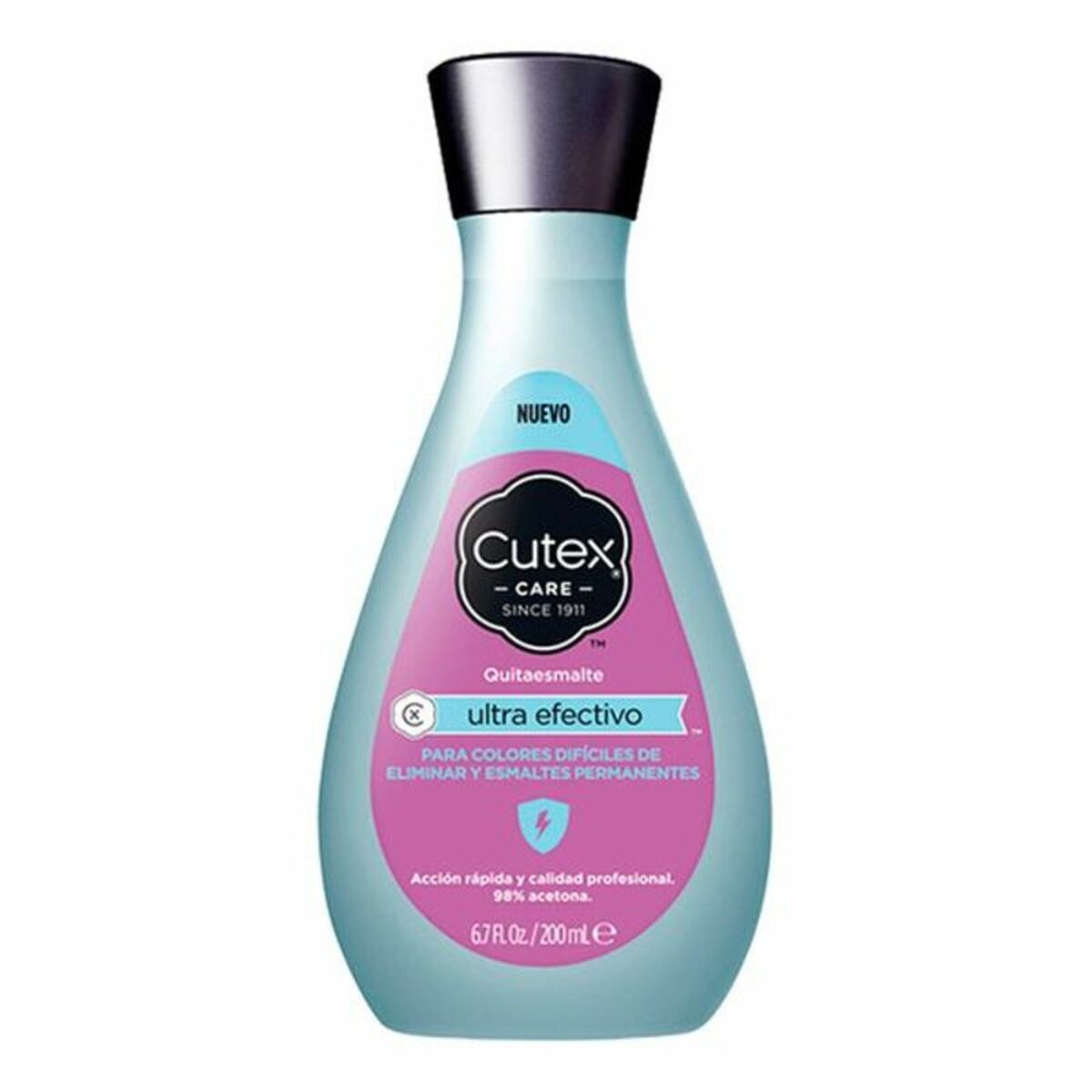 Neglelakfjerner Ultra Efectivo Cutex ULTRA EFECTIVO (200 ml) 200 ml produktemballage