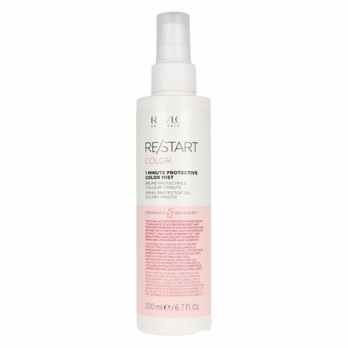 Hårbeskytter Revlon Start 200 ml til kvinder produktemballage