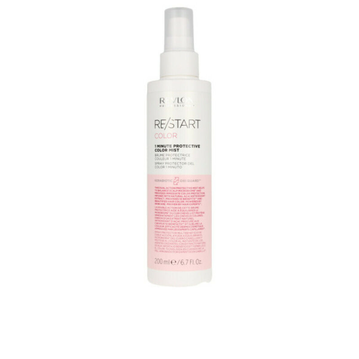 Hårbeskytter Revlon Start 200 ml til kvinder produktemballage