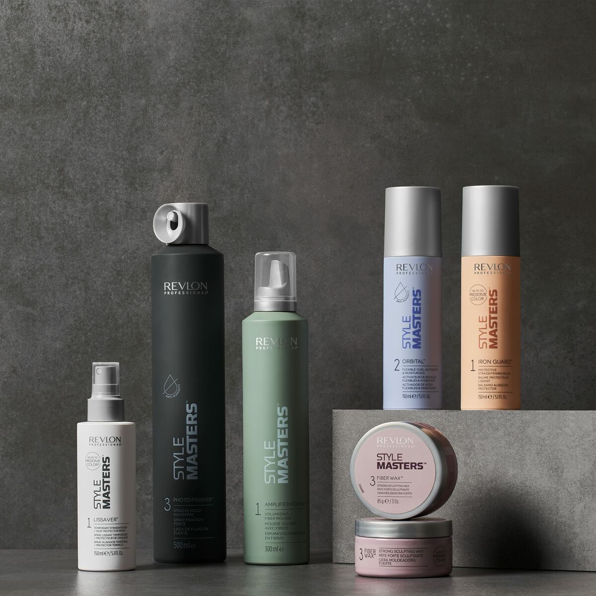 Hårspray Revlon Style Masters 500 ml til kvinder produktemballage