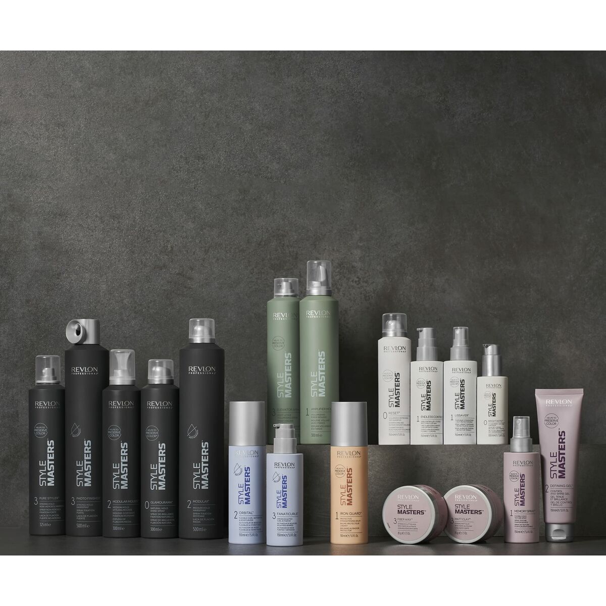 Hårspray Revlon Style Masters 500 ml til kvinder produktemballage