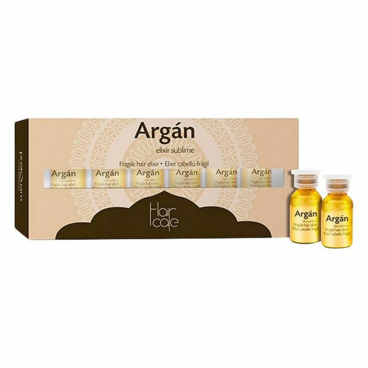 Strengthening Care Postquam Haircare Argan Sublime 3 ml til kvinder produktemballage