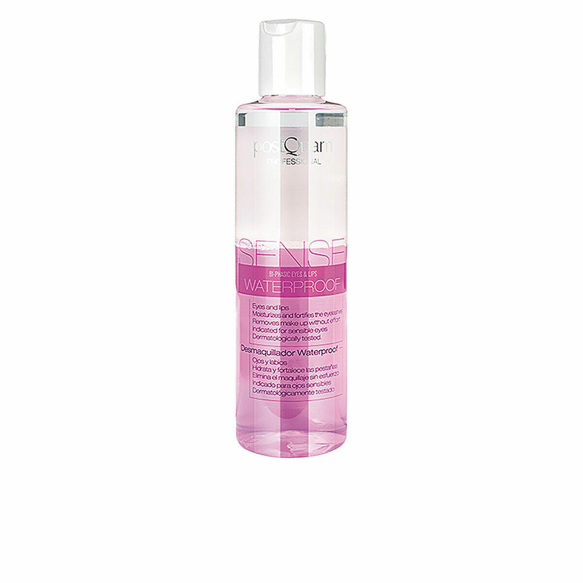 Facial Biphasic Makeup Remover Postquam PQESENS01 200 ml produktemballage