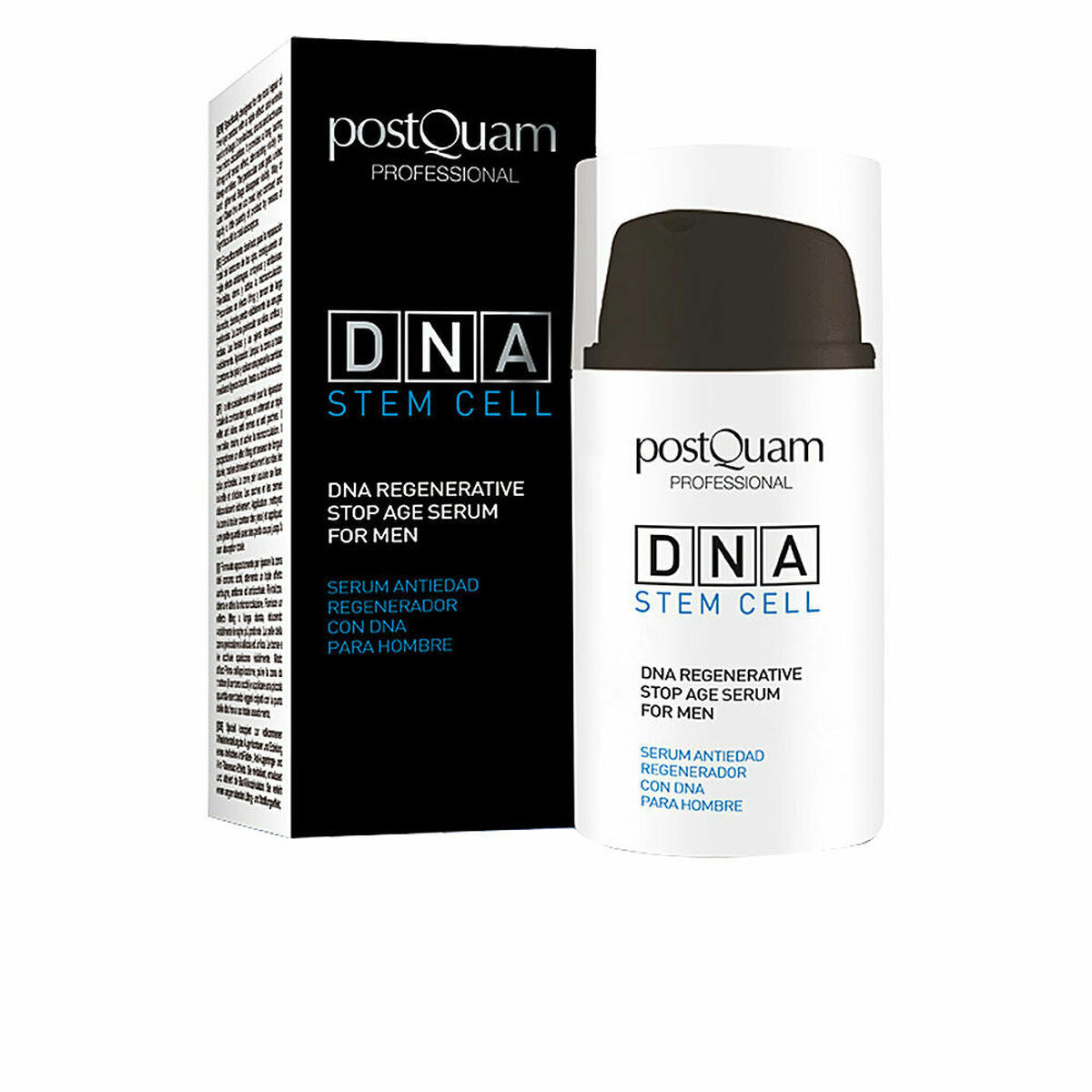 Anti-Ageing Serum Postquam Global DNA Men (30 ml) til mænd serumflaske