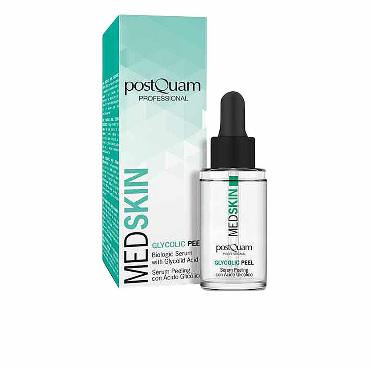 Ansigtsserium med hyaluronsyre Postquam Med Skin 30 ml til kvinder produktemballage