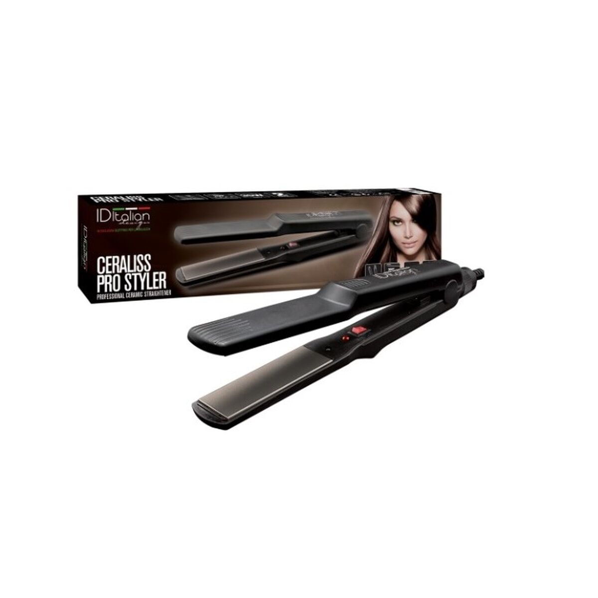 Keramiske glattejern Postquam Pro Styler produktemballage