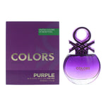Benetton, Colors Purple, Eau De Toilette, For Women, 50 ml