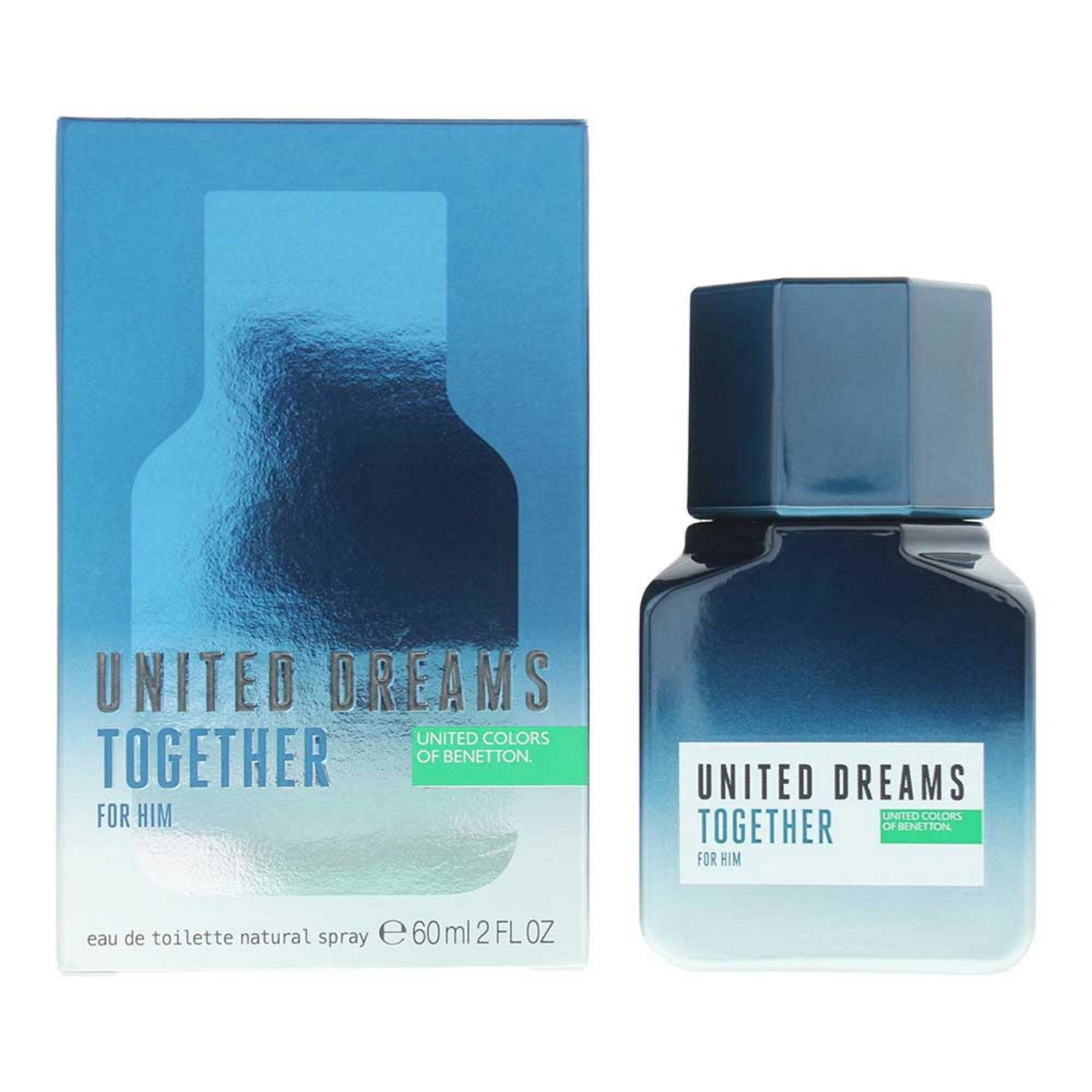 Benetton, United Dreams Together, Eau De Toilette, For Men, 60 ml