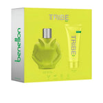 Herreparfumesæt Benetton WE ARE TRIBE PLAY MEN 2 stk. til mænd produktemballage
