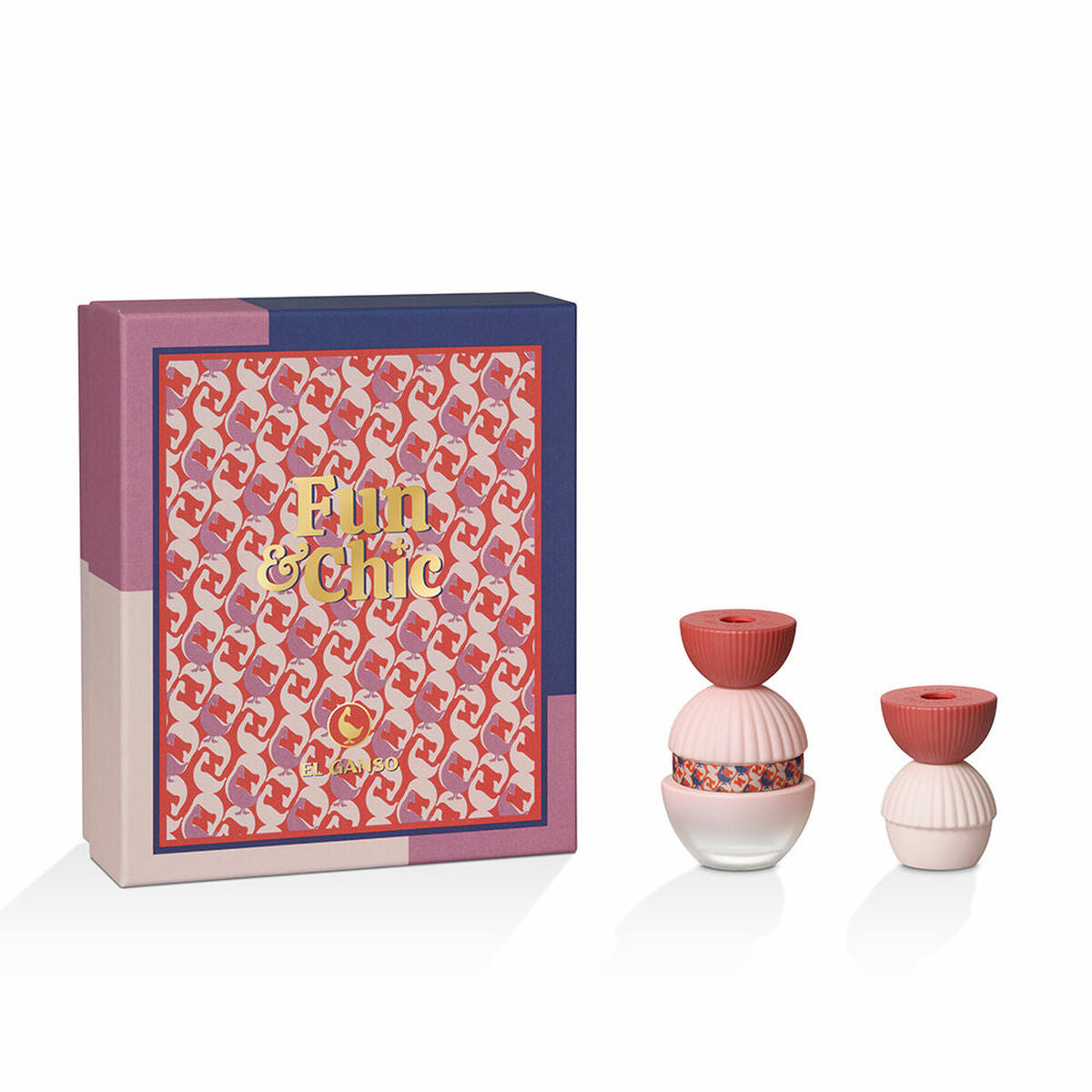 Unisex parfumesæt El Ganso FUN & CHIC EDP 2 stykkers flaske