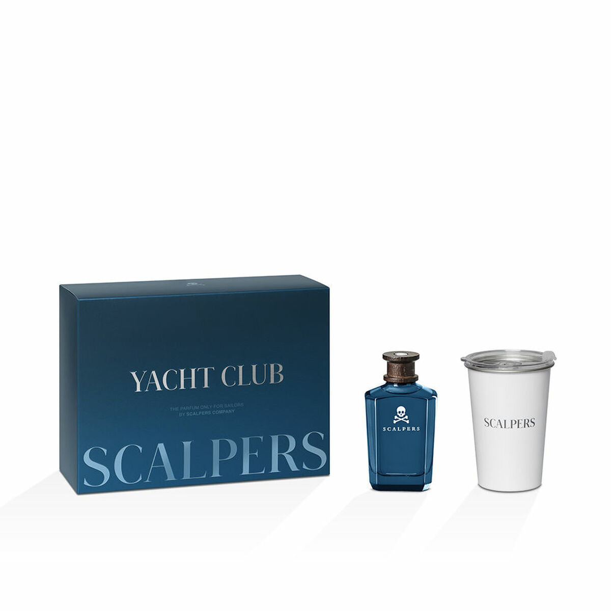 Herreparfumesæt Scalpers YACHT CLUB 2 stk. produktemballage