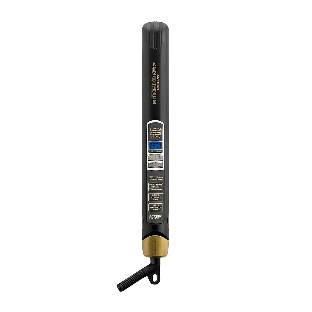 Hårglattemiddel Artero Zenit Ion Nano Titanium (1 enhed) produktemballage