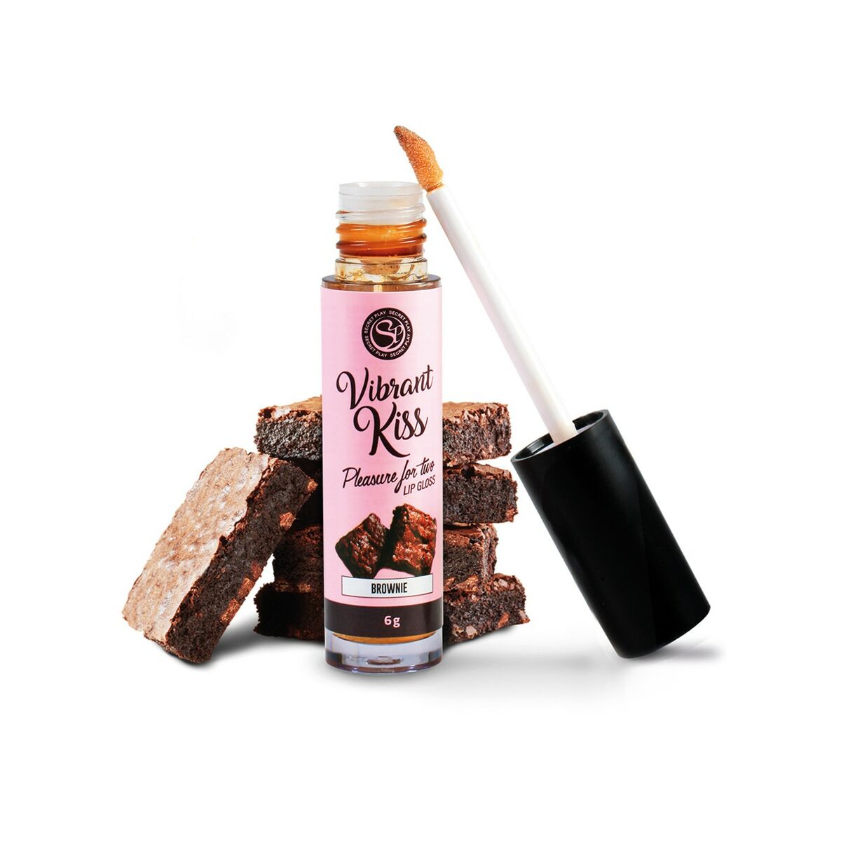 Lipgloss Secret Play Brown produktemballage
