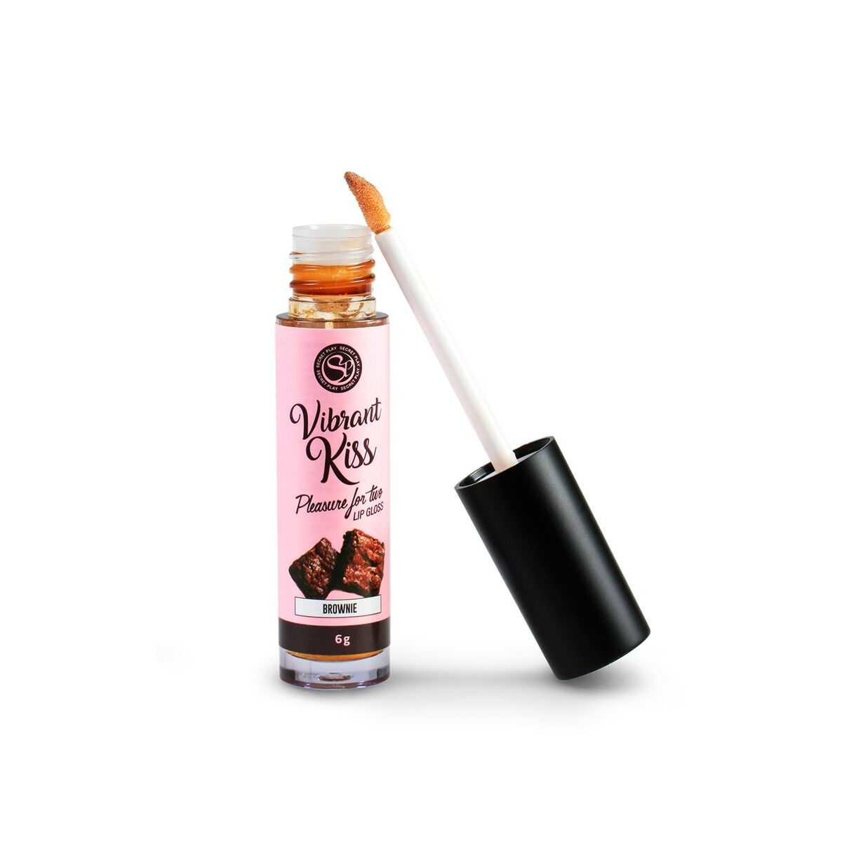 Lipgloss Secret Play Brown produktemballage