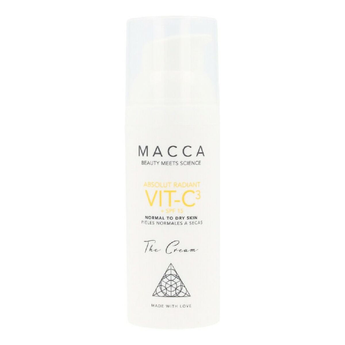 Highlighting Cream Macca Absolut Radiant Spf 15 50 ml hudplejeemballage