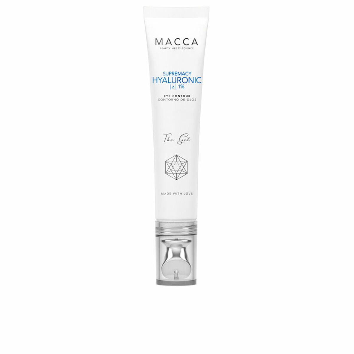 Creme til øjenområdet Macca Supremacy Hyaluronic 15 ml til kvinder hudplejeemballage