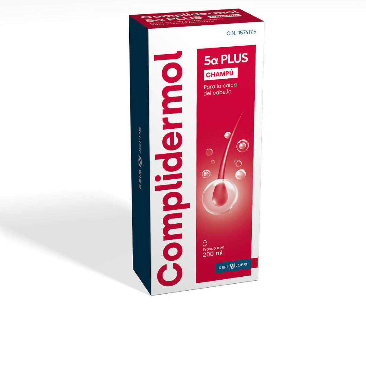 Shampoo Complidermol 200 ml shampooflaske