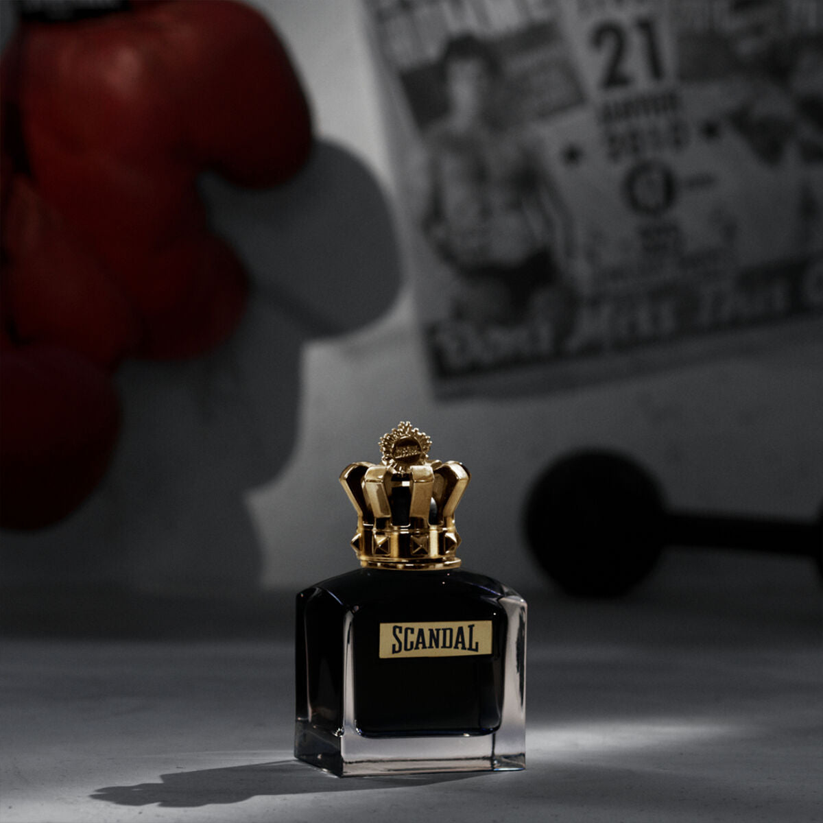 Herreparfume Jean Paul Gaultier EDP Scandal Le Parfum Pour Homme 50 ml til mænd flaske