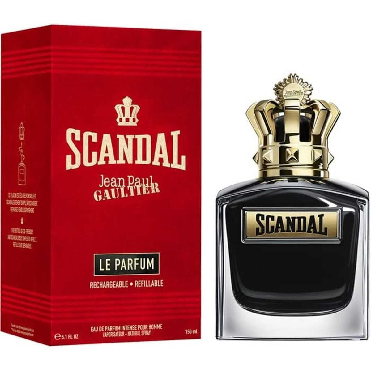 Herreparfume Jean Paul Gaultier Scandal Le Parfum Pour Homme EDP (150 ml) flaske