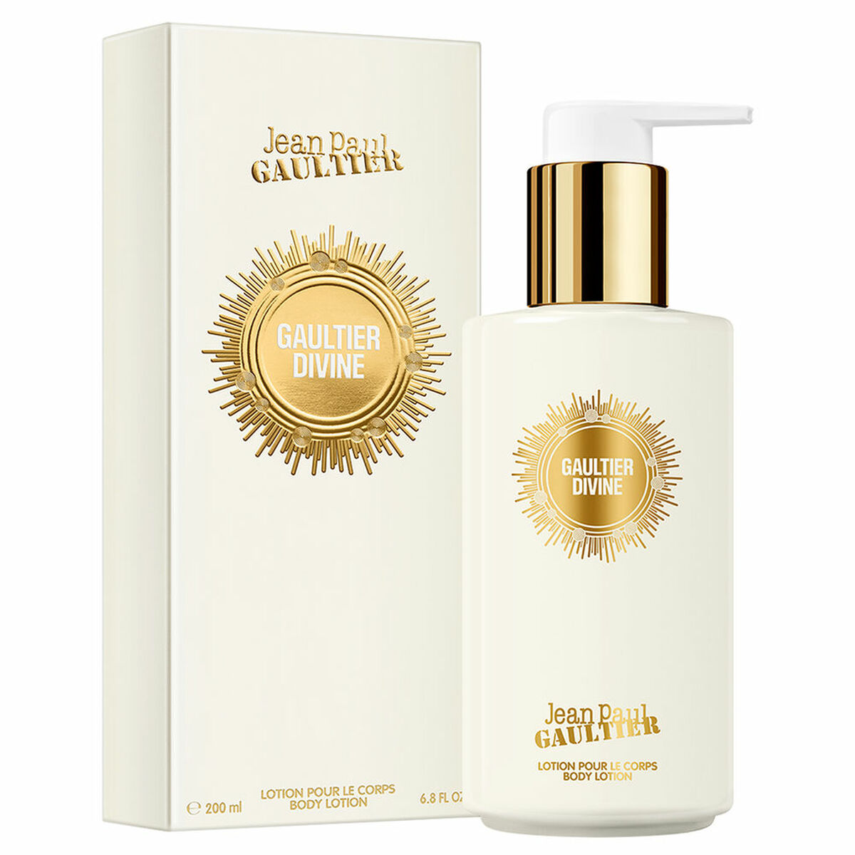 Body Lotion Jean Paul Gaultier Divine 200 ml hudplejeemballage