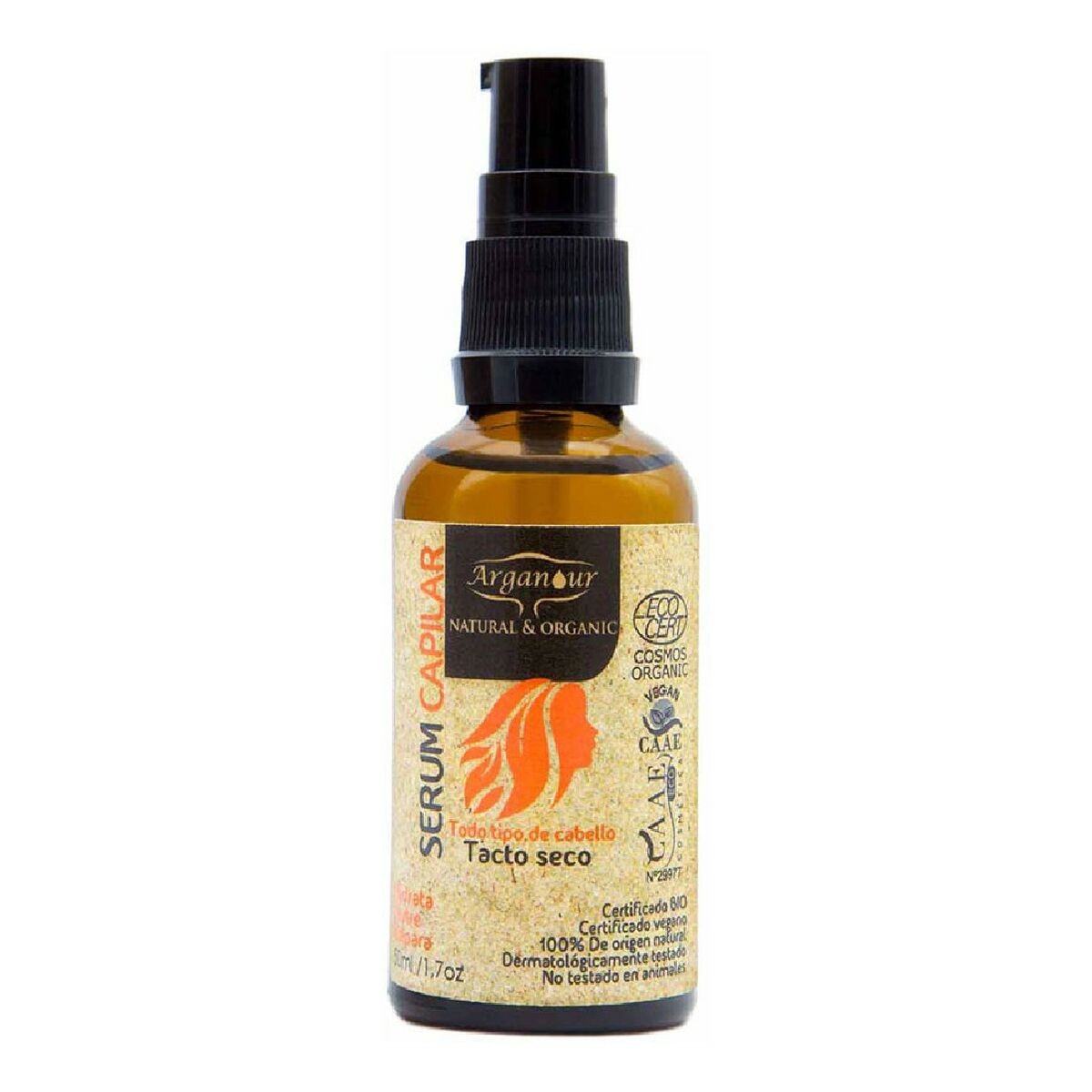 Hårserum Arganour BF-8435438600454_Sælger 50 ml serumflaske
