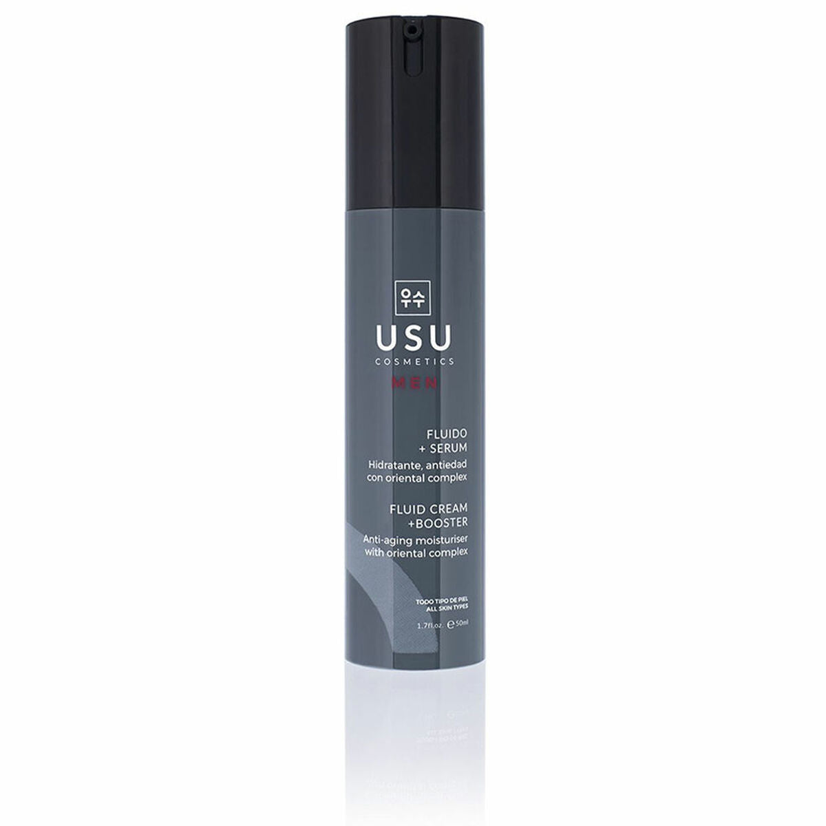 Ansigtsserum USU Cosmetics Men 50 ml til mænd serumflaske