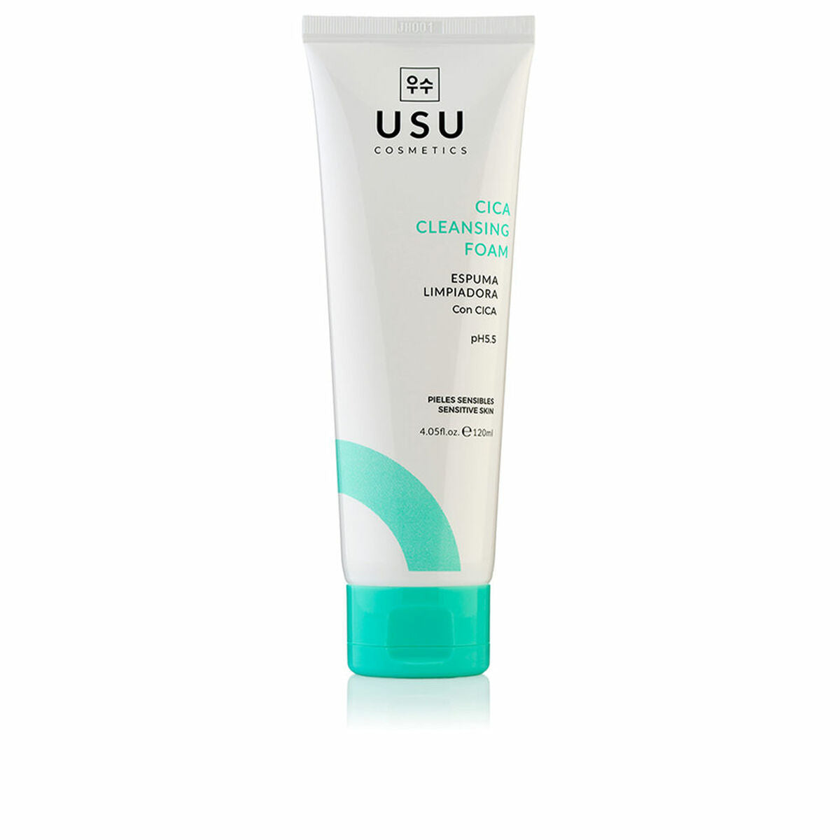 Cleansing Foam USU Cosmetics Cica 120 ml til kvinder produktemballage
