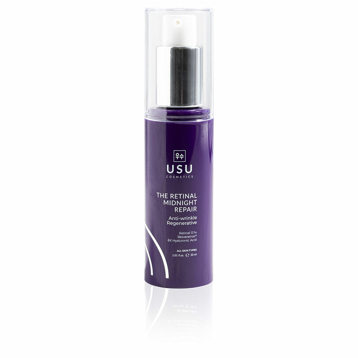 Anti-Rynke Natcreme USU Cosmetics USU COSMETICS ANTIEDAD 30 ml til kvinder hudpleje emballage