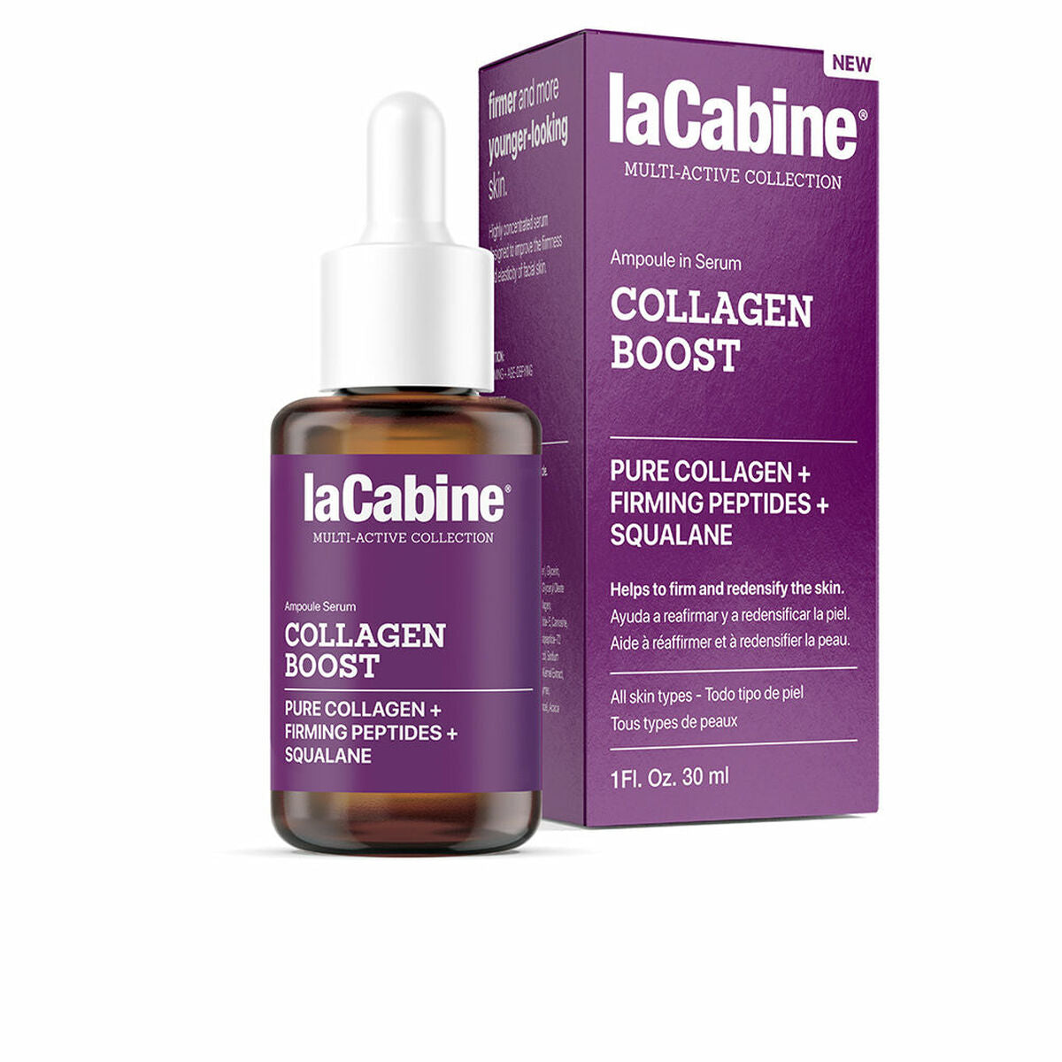 Ansigtscreme laCabine Lacabine Collagen Boost 30 ml til kvinder hudpleje emballage
