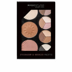 Eye Shadow Palette Magic Studio 23 g Bronzer makeup emballage