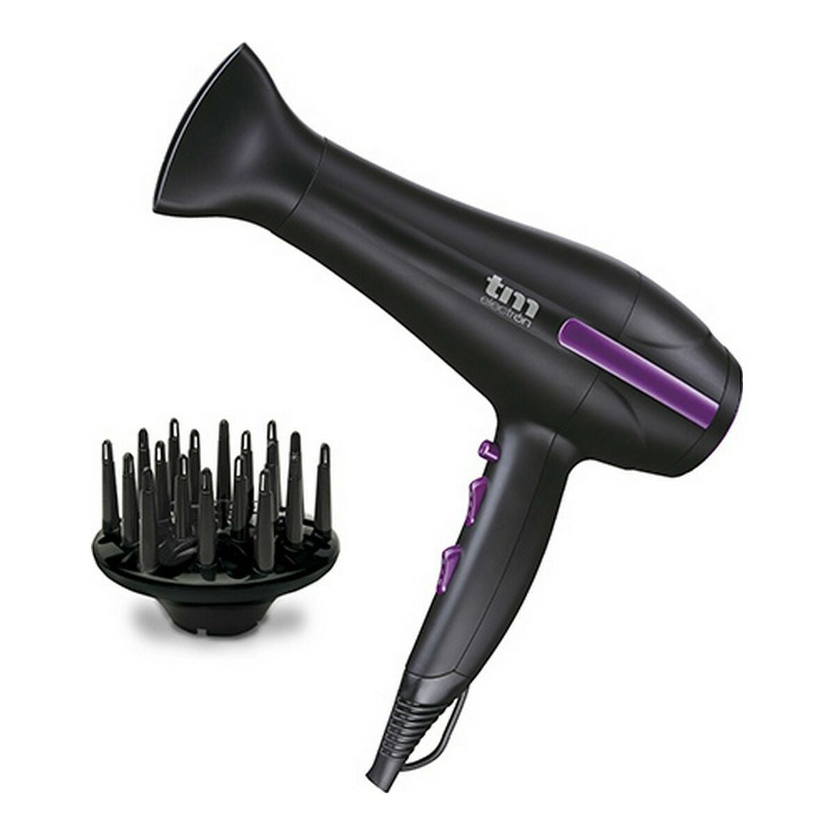 Hårtørrer TM Electron 1800-2200 W produktemballage