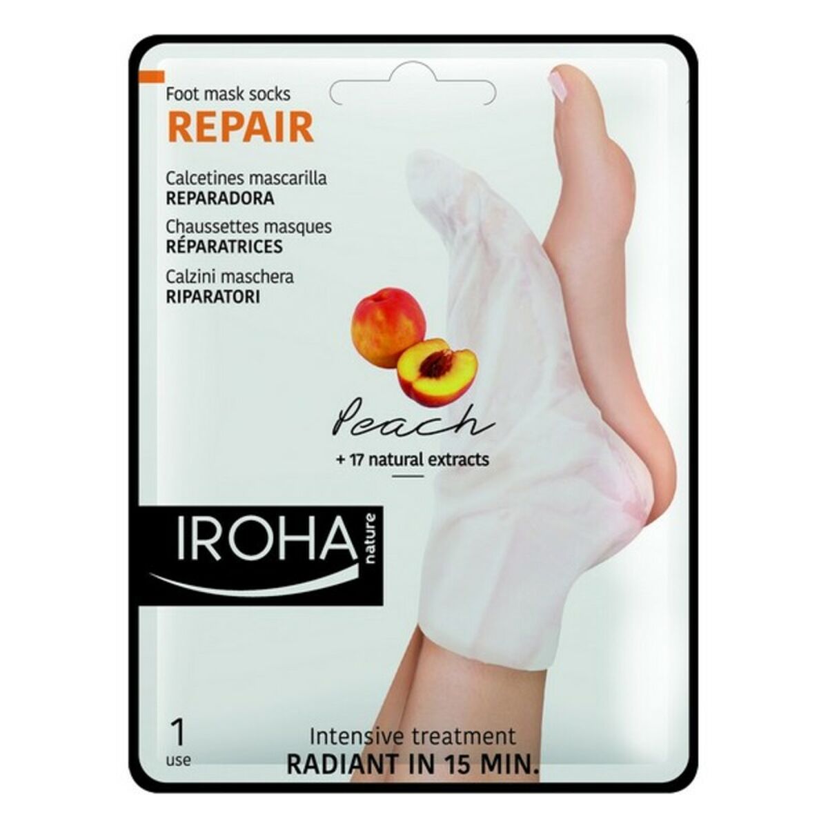 Moisturizing Socks Iroha produktemballage