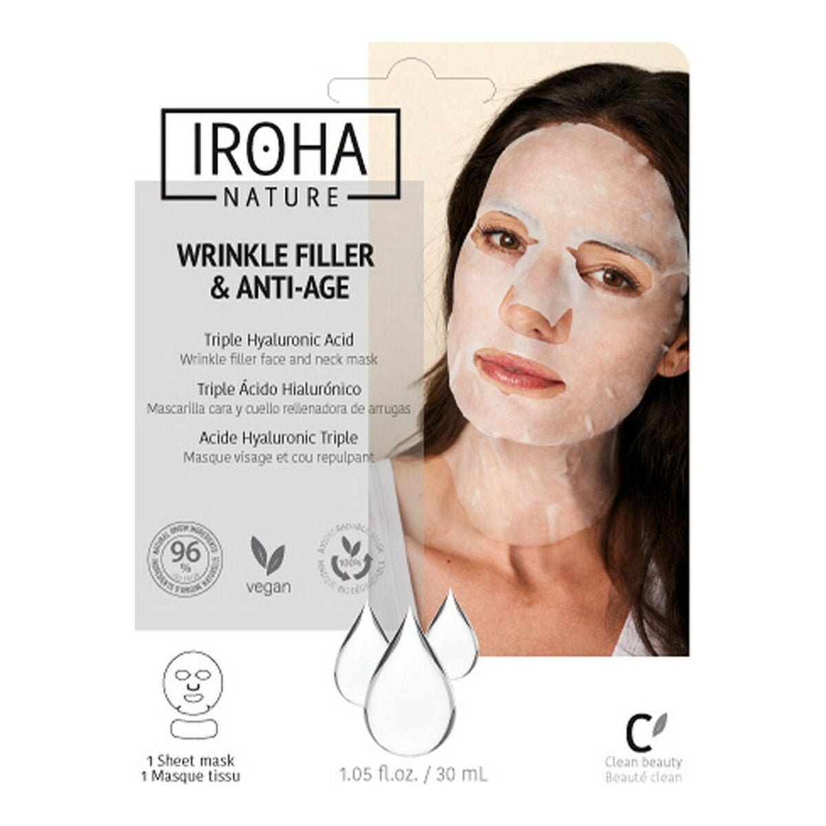 Anti-Wrinkle Mask Iroha MT-IN/22 30 ml maske emballage