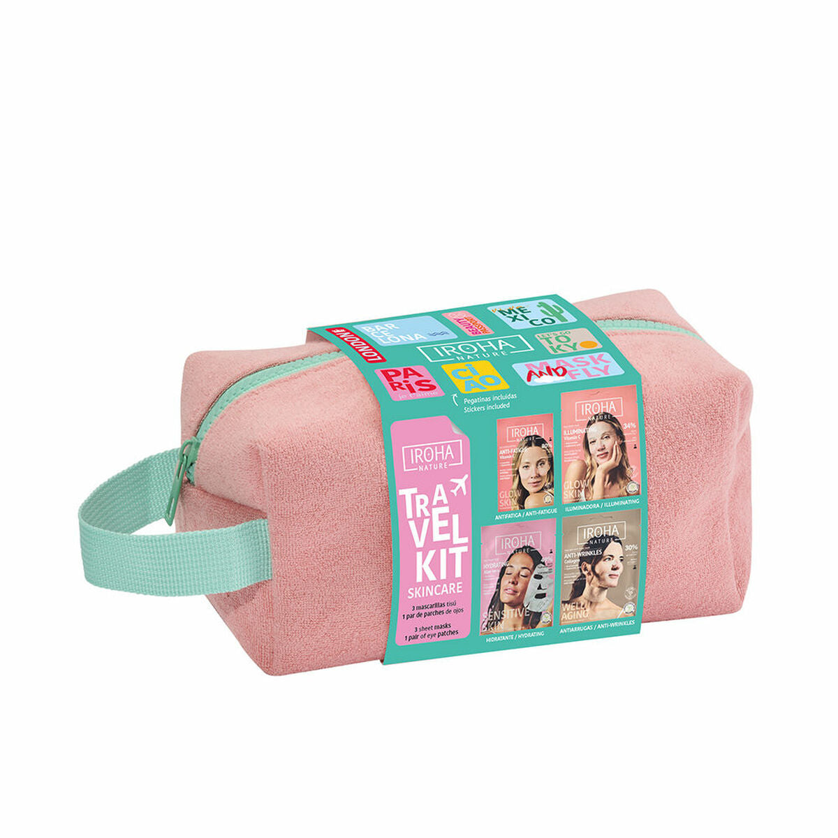 Make-up sæt Iroha TISSUE MASK til kvinder maskeemballage