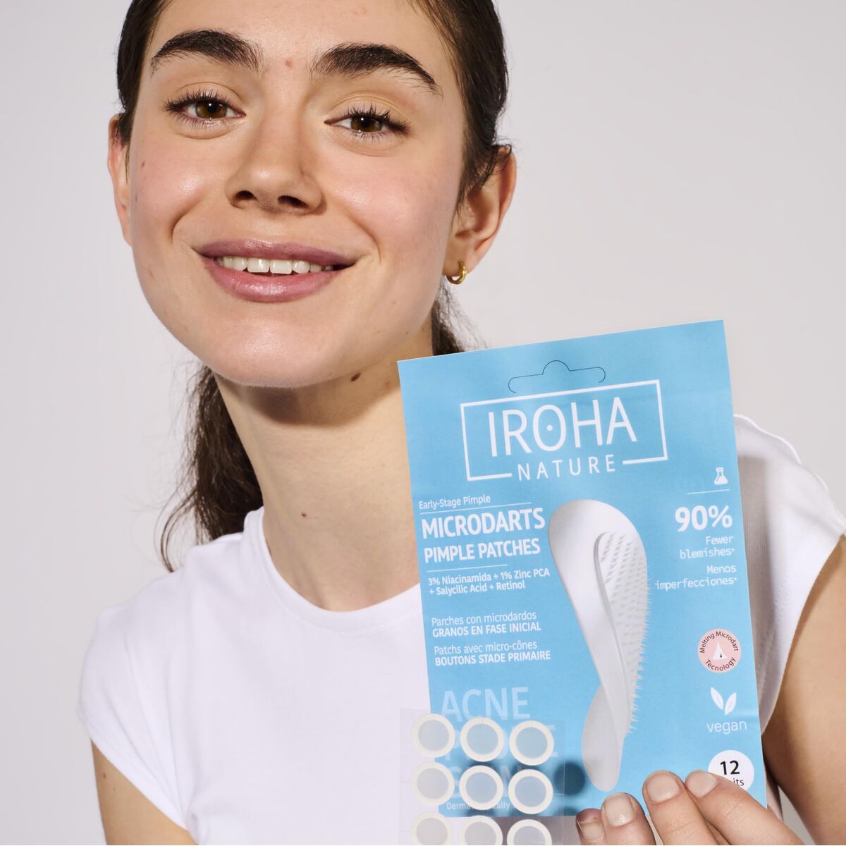 Ansigtscreme Iroha Hudpleje emballage til ACNE TILBAGET HUD
