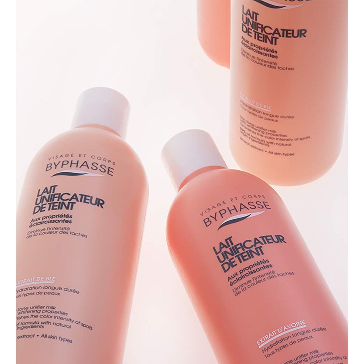 Body Lotion Byphasse Whitening Effect 500 ml hudplejeemballage