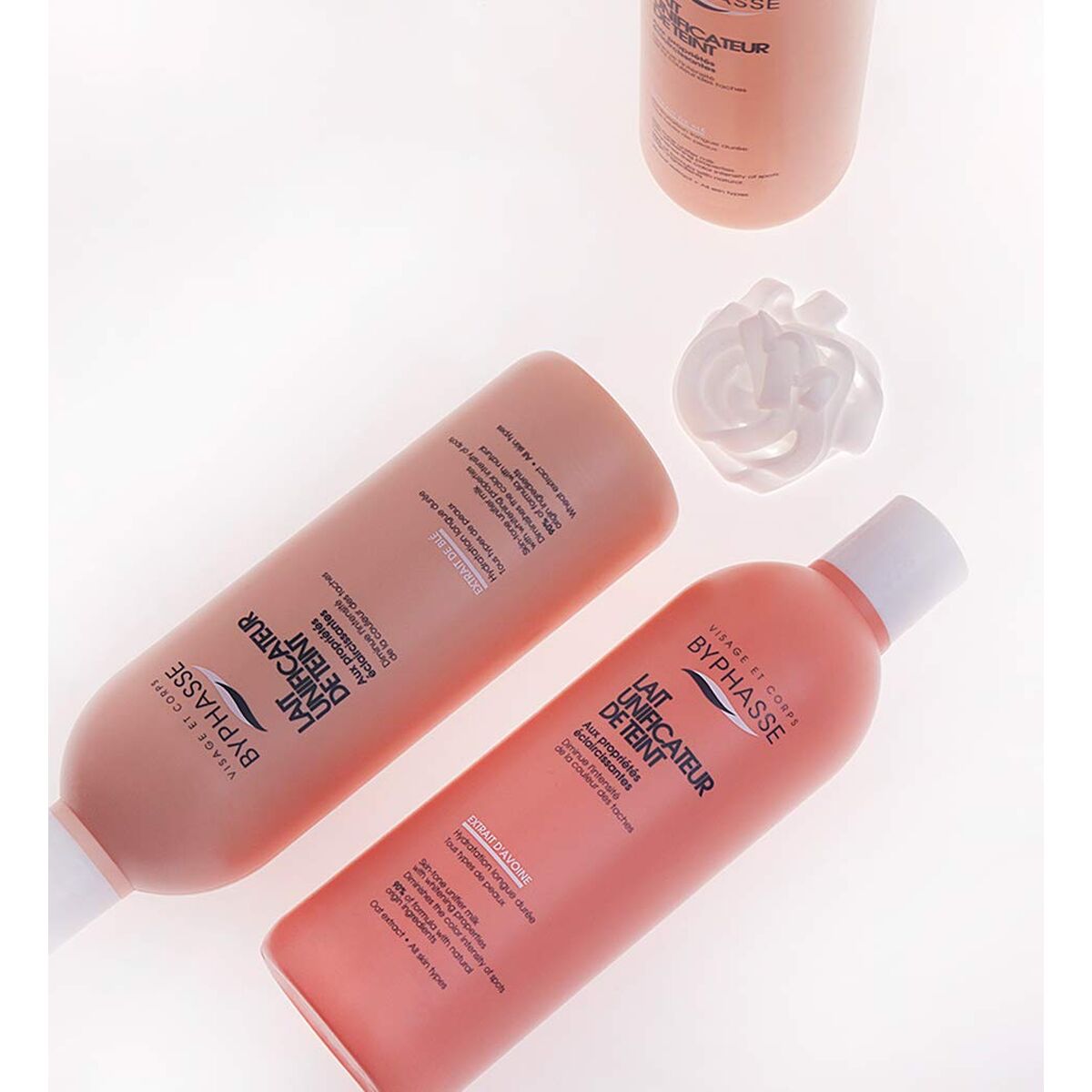 Body Lotion Byphasse Whitening Effect 500 ml Wheat hudplejeemballage