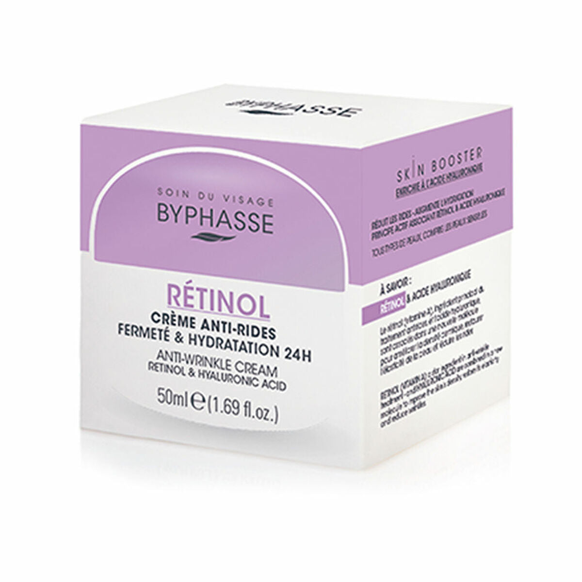 Anti-Wrinkle Cream Byphasse Retinol 50 ml Retinol til kvinder hudplejeemballage