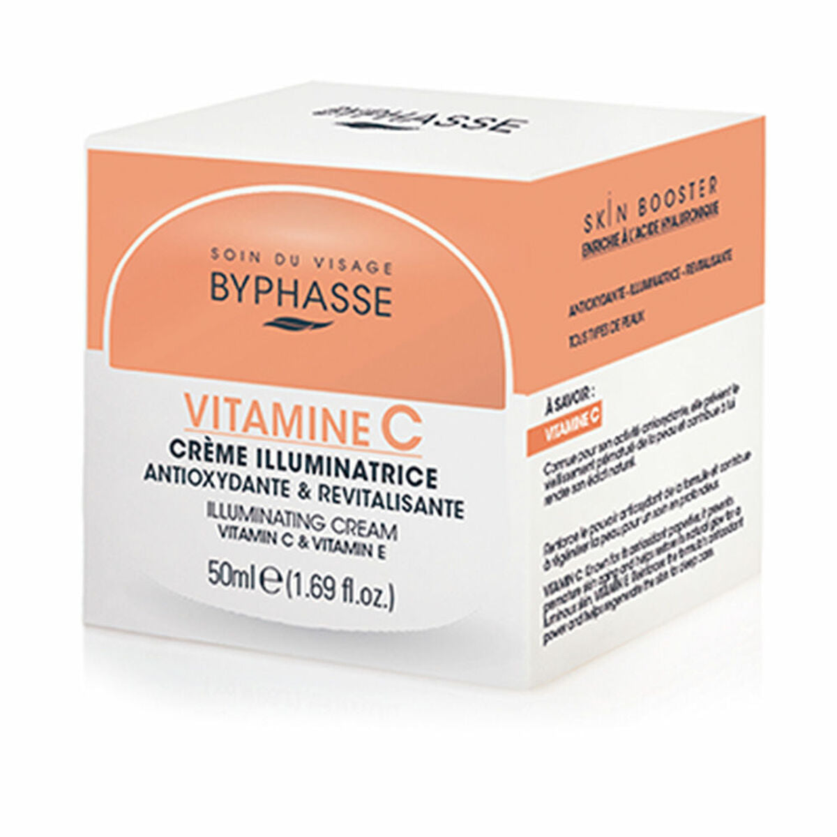 Highlighting Cream Byphasse Vitamina C 50 ml Vitamin C til kvinder hudplejeemballage