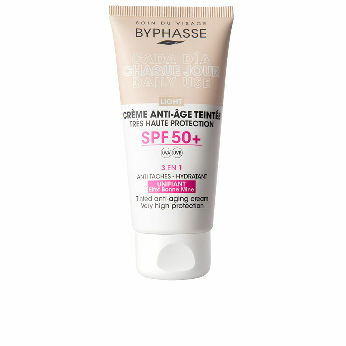 Anti-Ageing Cream Byphasse CREMA FACIAL Spf 50 Spf 50+ ml 50 ml hudplejeemballage