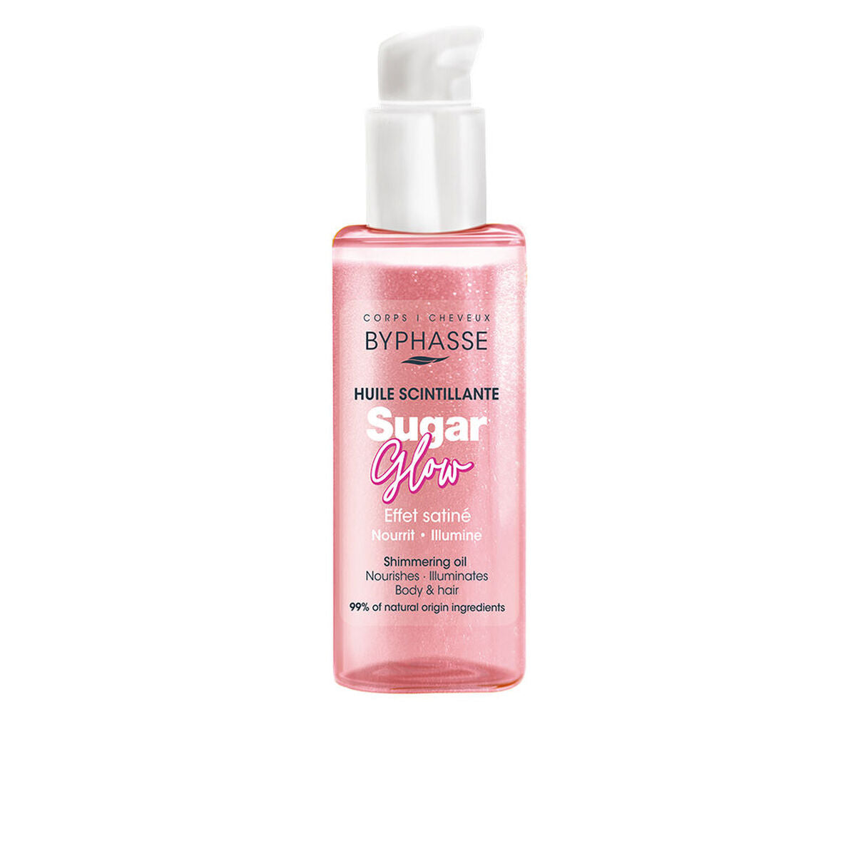 Hair Oil Byphasse SUGAR GLOW 100 ml produktemballage