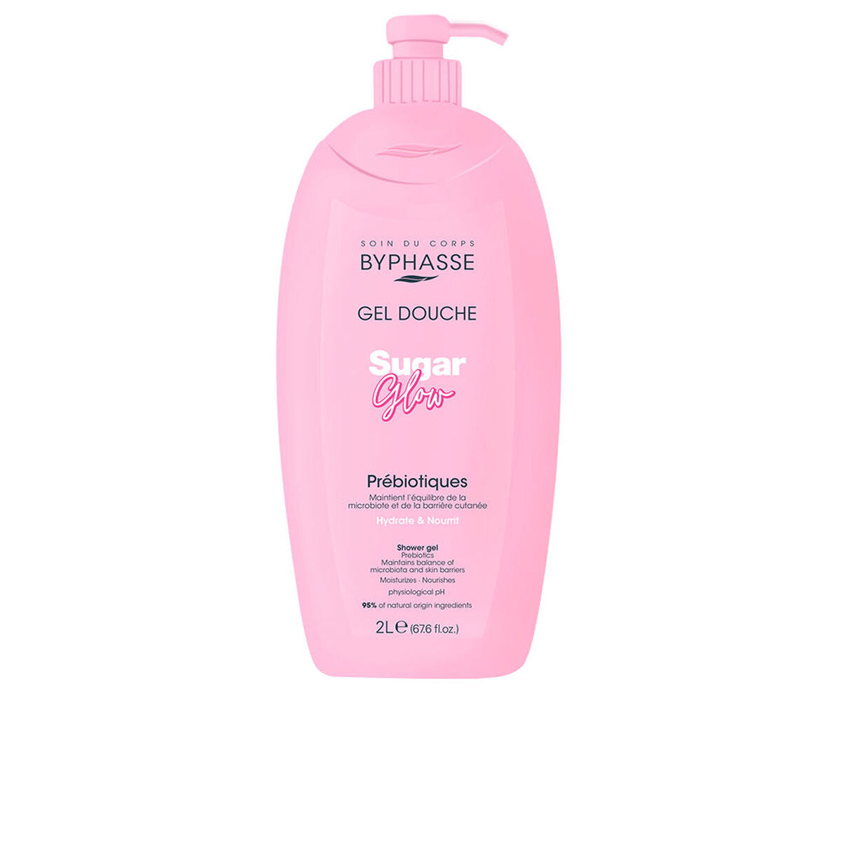 Shower Gel Byphasse SUGAR GLOW 2 L hudplejeemballage