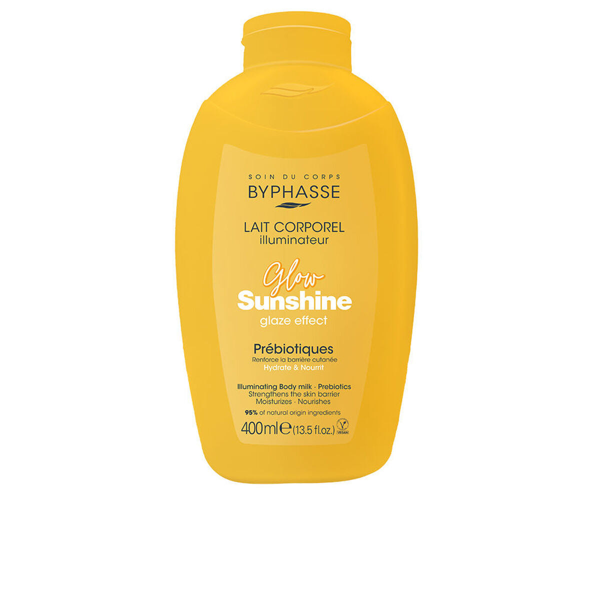 Body Lotion Byphasse GLOW SUNSHINE 400 ml til kvinder hudpleje emballage