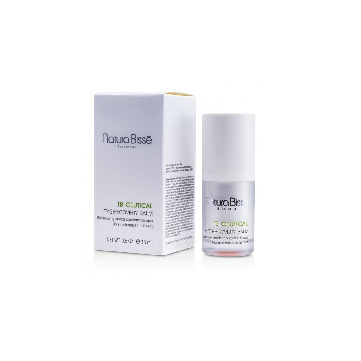 Balsam til øjenområdet Natura Bissé 15 ml Repair Complex hudplejeemballage
