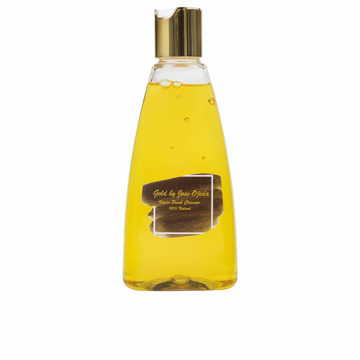 Make-up Brush Cleaner Gold By José Ojeda Limpiador De Brochas Olive Oil produktemballage