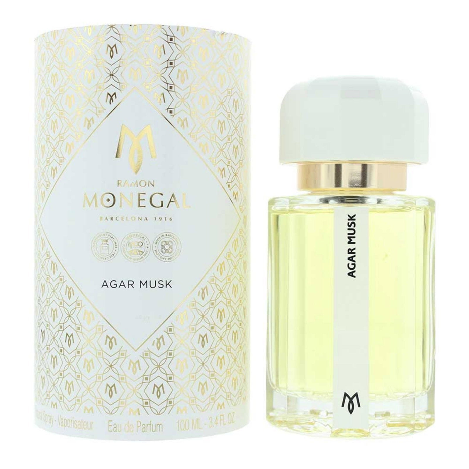 Ramon Monegal, Agar Musk, Eau De Parfum, Unisex, 100 ml