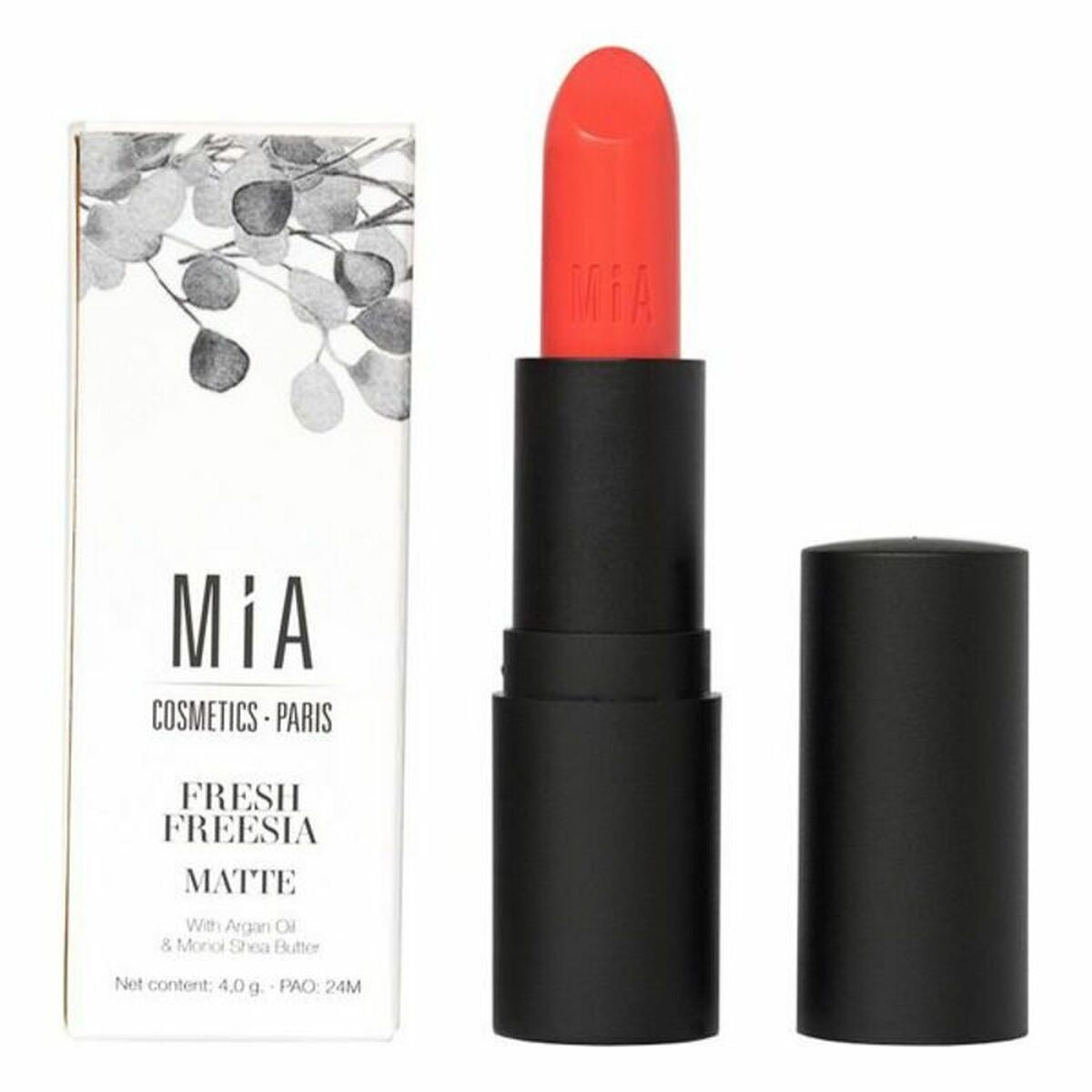 Læbestift Mia Cosmetics Paris Matt 502-Fresh Fressia (4 g) makeup-emballage