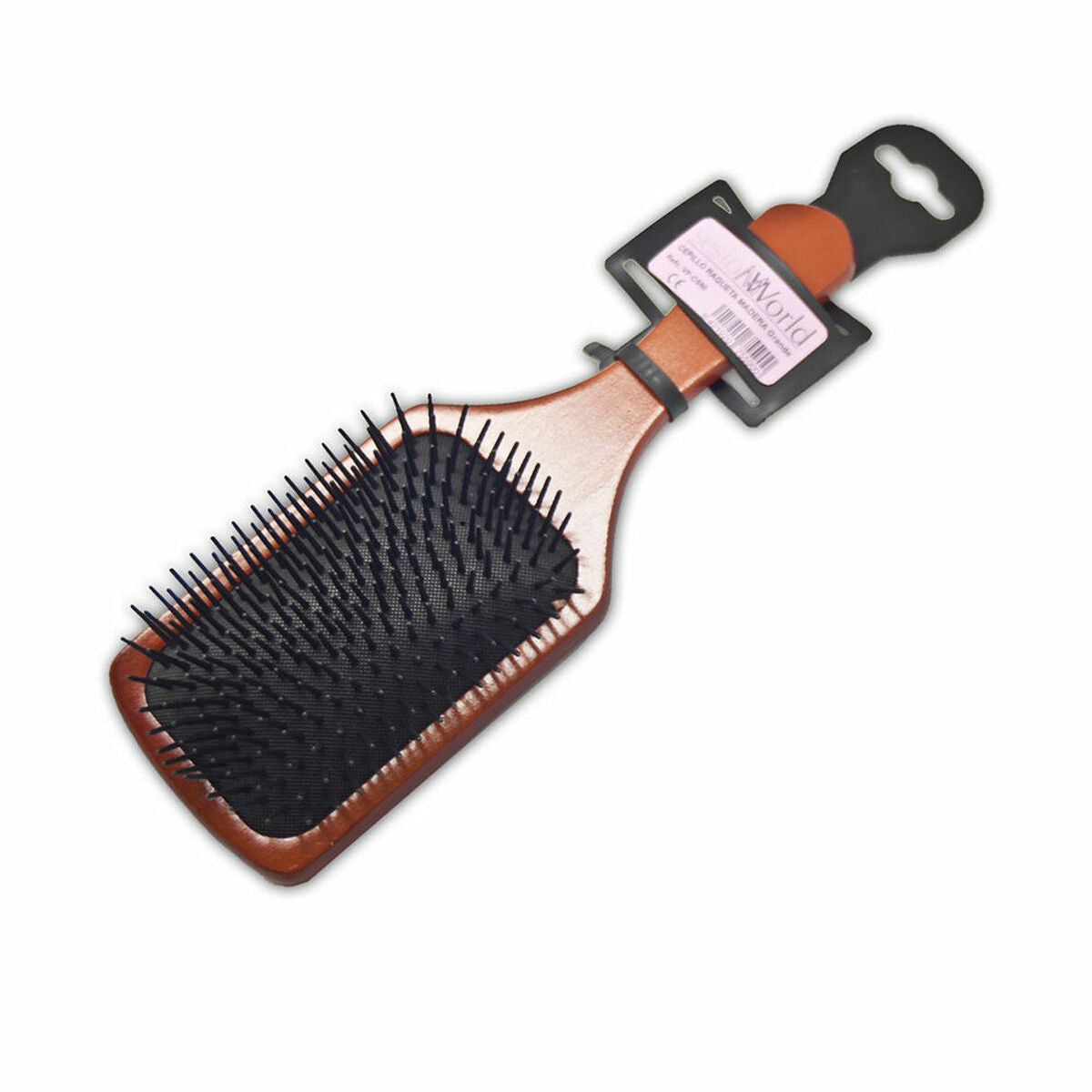 Detangling Hairbrush SesioMWorld CEPILLO RAQUETA MADERA produktemballage